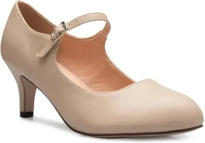 Womens Classic Low Mid Heels Mary Jane Pumps - Adorable Round Toe Vintage Retro Shoes