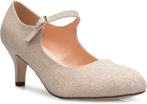 Womens Classic Low Mid Heels Mary Jane Pumps - Adorable Round Toe Vintage Retro Shoes