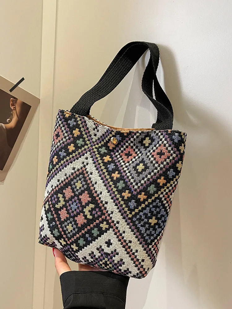 Women's Ethnic Style Fashion Retro Hand Handbags