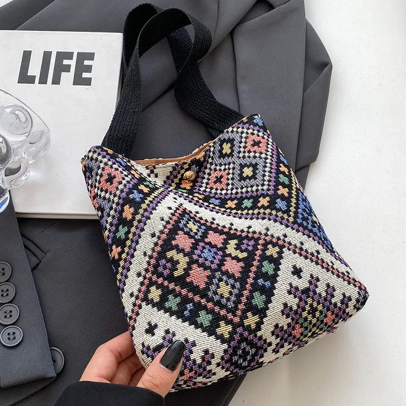 Women's Ethnic Style Fashion Retro Hand Handbags