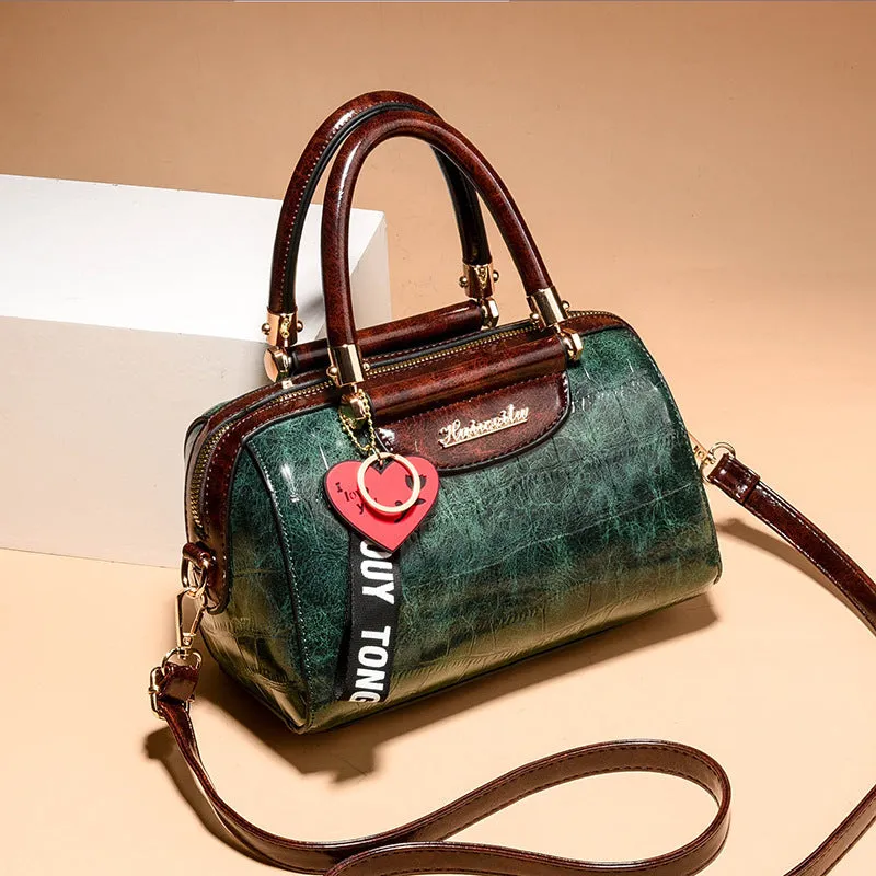 Women's For Retro Pillow Large Capacity Stone Handbags