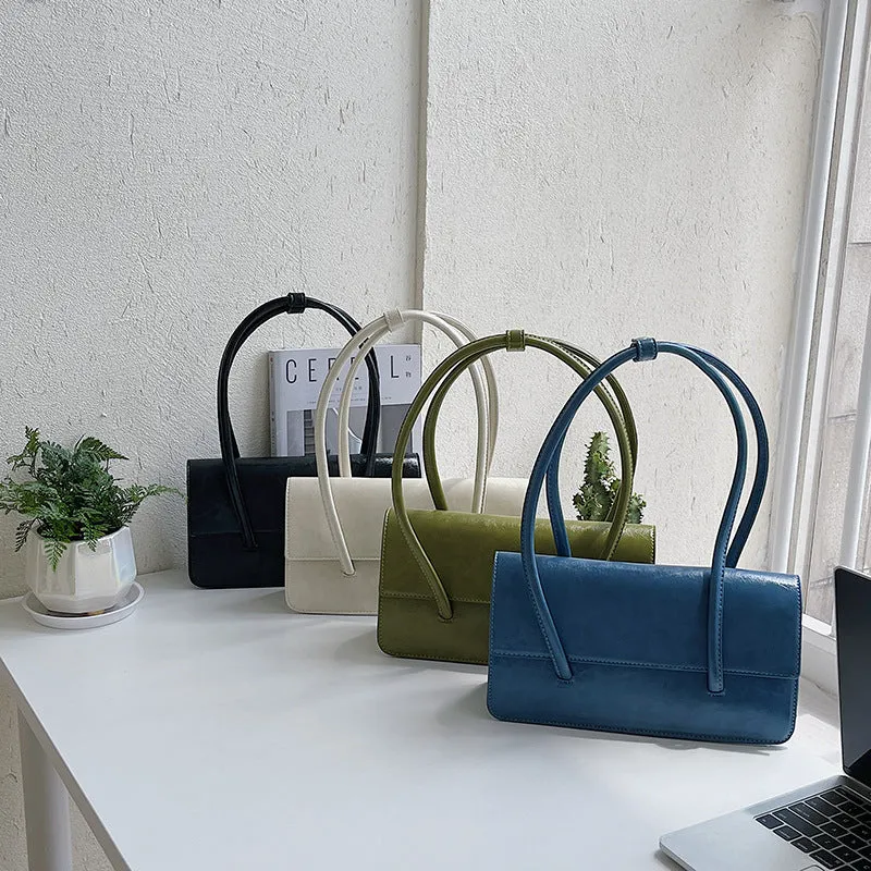 Women's Korean Elegance Retro Fashion Trendy Shaping Macaron Handbags