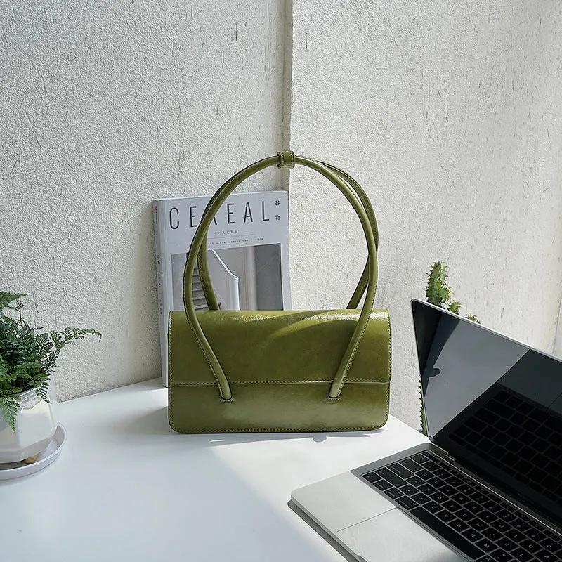 Women's Korean Elegance Retro Fashion Trendy Shaping Macaron Handbags