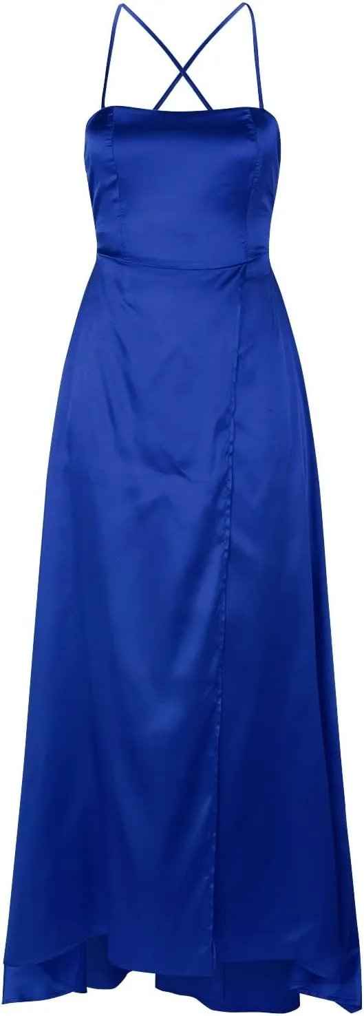 Women’s Long Prom Dresses for Teens with Pockets Spaghetti Straps Formal Party Evening Gowns 2025 Prom Dress
