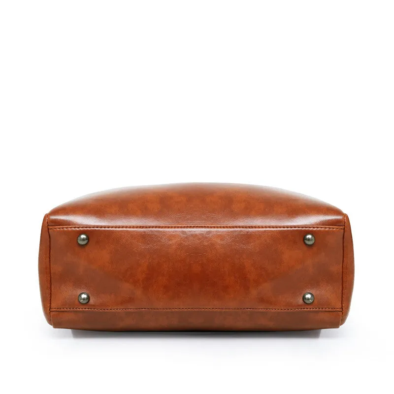 Women's Retro Large Capacity Portable Cross Body Handbags
