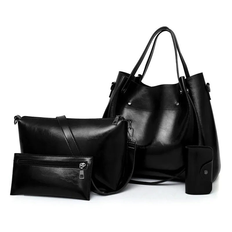 Women's Retro Large Capacity Portable Cross Body Handbags