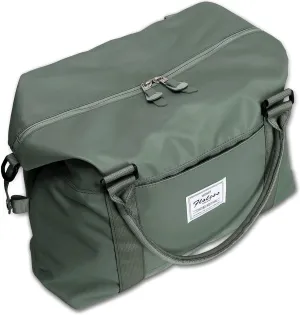 Womens travel bags, weekender carry on for women, sports Gym workout duffel bag, overnight shoulder Bag fit 15.6 inch Laptop (Large, Olive Green)