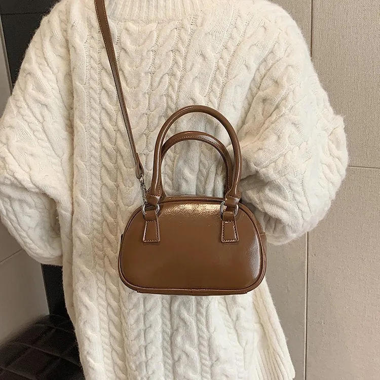 Women's Vintage Fashionable Korean Style Pillow High Handbags