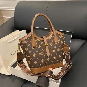 Women's Wide Straps Popular Fashion Presbyopic Retro Handbags
