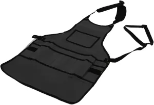 Work Apron, Workshop Bib Apron Oxford Cloth Tool Bag Pouch for Women Men Chef, Tool Aprons (Black) (Blue) (Gray)