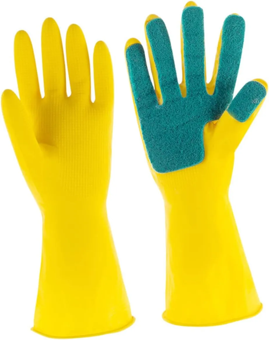 Work Dish Washing Scouring Pad Moisturizing Overnight Reusable for Home Kitchen