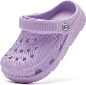 WOUEOI Boys Girls Garden Shoes Toddler Cartoon Slides Sandals Kids Clogs