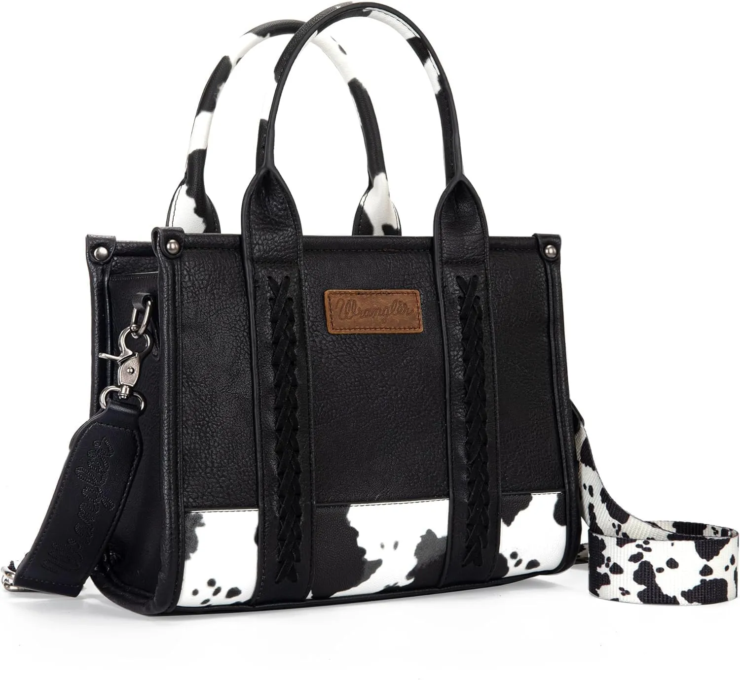 Wrangler Purse for Women Medium Tote Bag Handbags Top-Handle
