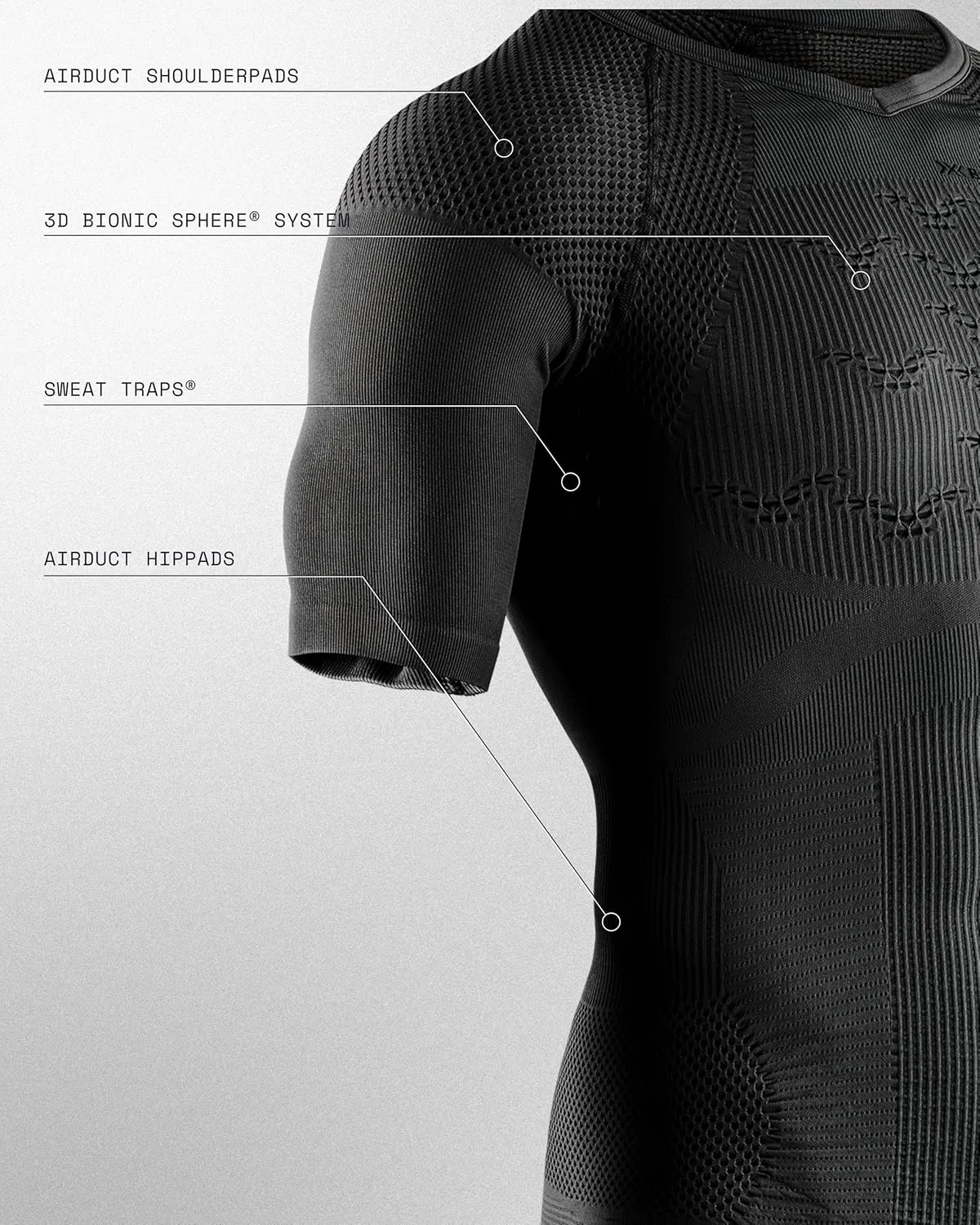 X-Bionic® Combat Energizer 4.0 Men Compression Athletic Short Sleeve T-Shirt