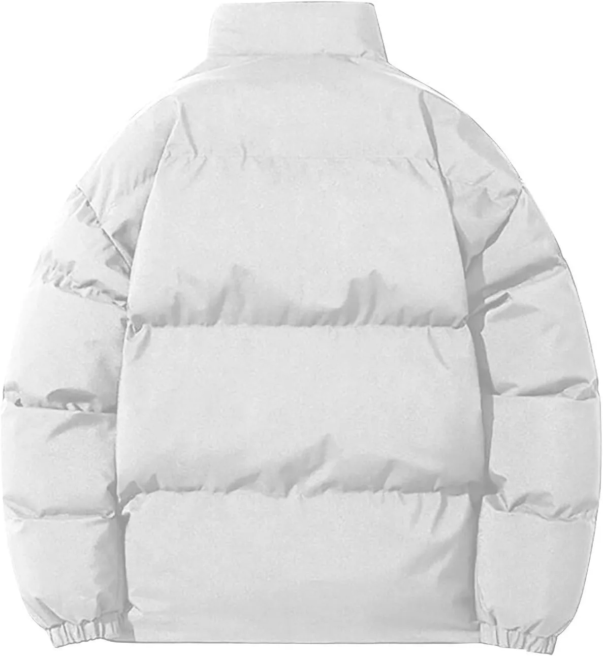 XIAXOGOOL Men's Puffer Jacket 2023 Winter Stand Collar Lightweight Quilted Warm Coat Waterproof Windproof Insulated Jacket