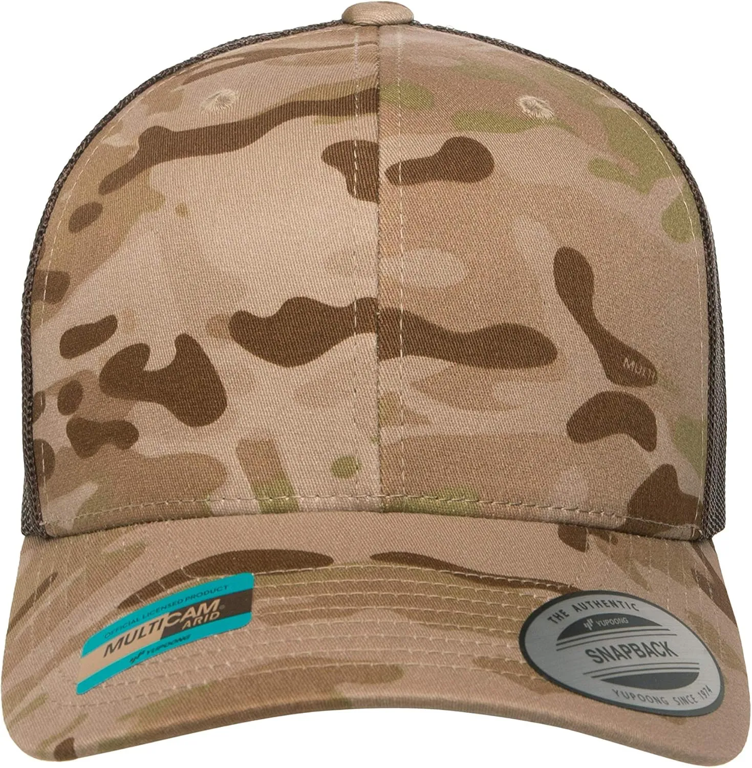 Yupoong Yp Classics Multicam Retro Trucker Cap
