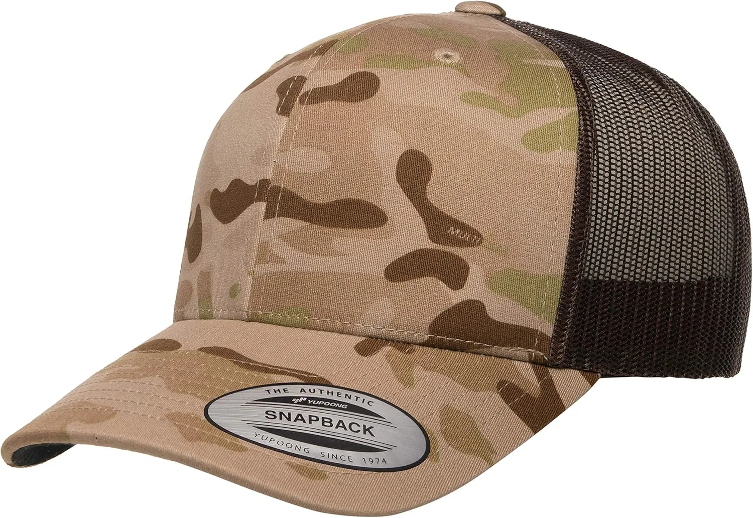 Yupoong Yp Classics Multicam Retro Trucker Cap