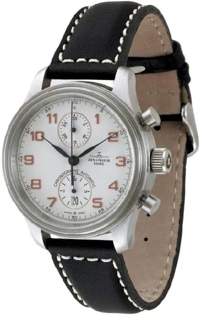 Zeno-Watch Mens Watch NC Retro Chronograph Bicompax 9557BVD-f2