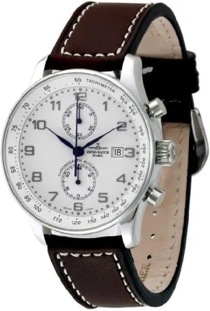 Zeno-Watch Mens Watch X-Large Retro Chronograph Bicompax P557BVD-e2