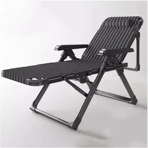 ZTGL A, Folding Camping Cot for Adults, Adjustable Folding Lounge Chair, Camping Lounge Chair, Portable Travel Camp Cots, for Home, Office Nap and Outdoor Beach